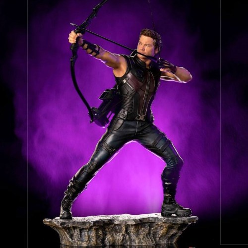 Hawkeye Battle of NY The Infinity Saga BDS Art 1/10 Scale Statue by Iron Studios